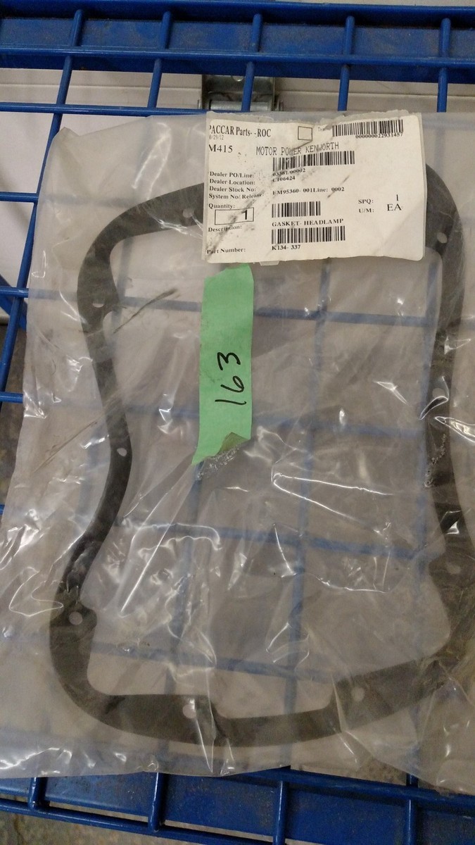 Paccar Gasket Headlamp PK134-337 | eBay Paccar Gasket Headlamp PK134-337 | eBay