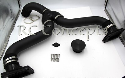 SEADOO FREE FLOW DUAL BILLET THRU HULL EXHAUST KIT 2018+ RXT GTX 325 300 230 170