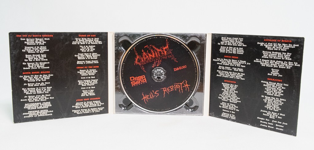 CIANIDE Hell's Rebirth Doom Death Metal CD Rare Bonus Tracks