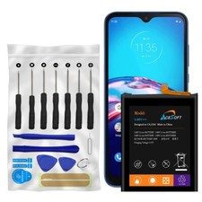 Large Power 3650mAh Battery Screwdriver Tool Set for Motorola Moto E 2020 XT2052