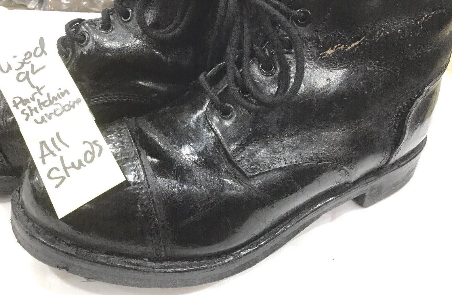 Kochfeld Nagel Britische Armee Ausgabe Leder Parade Stiefel Diverse