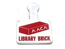 AACA Library Brick Fold Over Pin