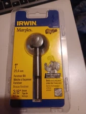 New Irwin Marples Round Shank Carbon Steel Forstner Drill Bit Tool 1966900
