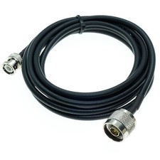 RG58 BNC Male plug to N Male plug Connector RF Coaxial Jumper Pigtail Cable lot