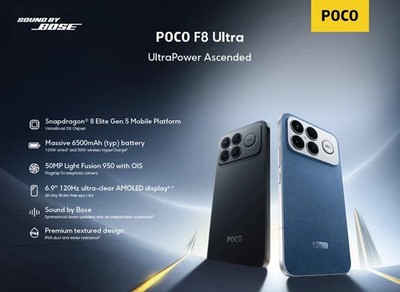Xiaomi Poco F8 Ultra 6.9