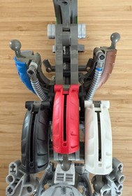 Vintage Y2K LEGO Bionicle *Incomplete* LOT Makuta 8593 & Takanuva 8596   mask