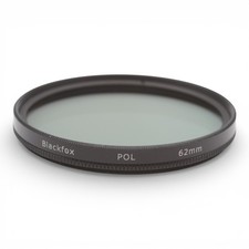 Blackfox 62mm Pole Fader Dual Polarizing Filter 12 Ply