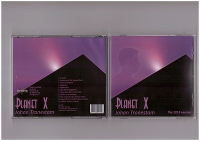 Johan Tronestam - Planet X - CD - The 2018 Version
