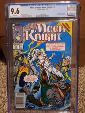 Image of Marc Spector Moon Knight 10 Cgc 9.6 Acts Of Vengeance Marvel 1990 Killer Shrike