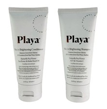 Playa Healthy Hair Reset- Travel Size Trio Shampoo  Conditioner 2oz, NEW