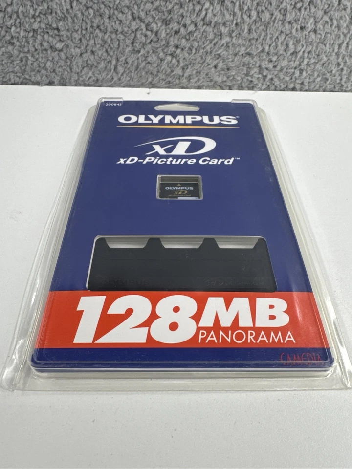 Olympus xD Picture Card 128MB Panorama Memory Card #200843 with Media Wallet NEW - Image 4 of 4