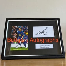TOMOKI IWATA HAND SIGNED A4 PHOTO DISPLAY | BIRMINGHAM CITY | COA INCLUDED