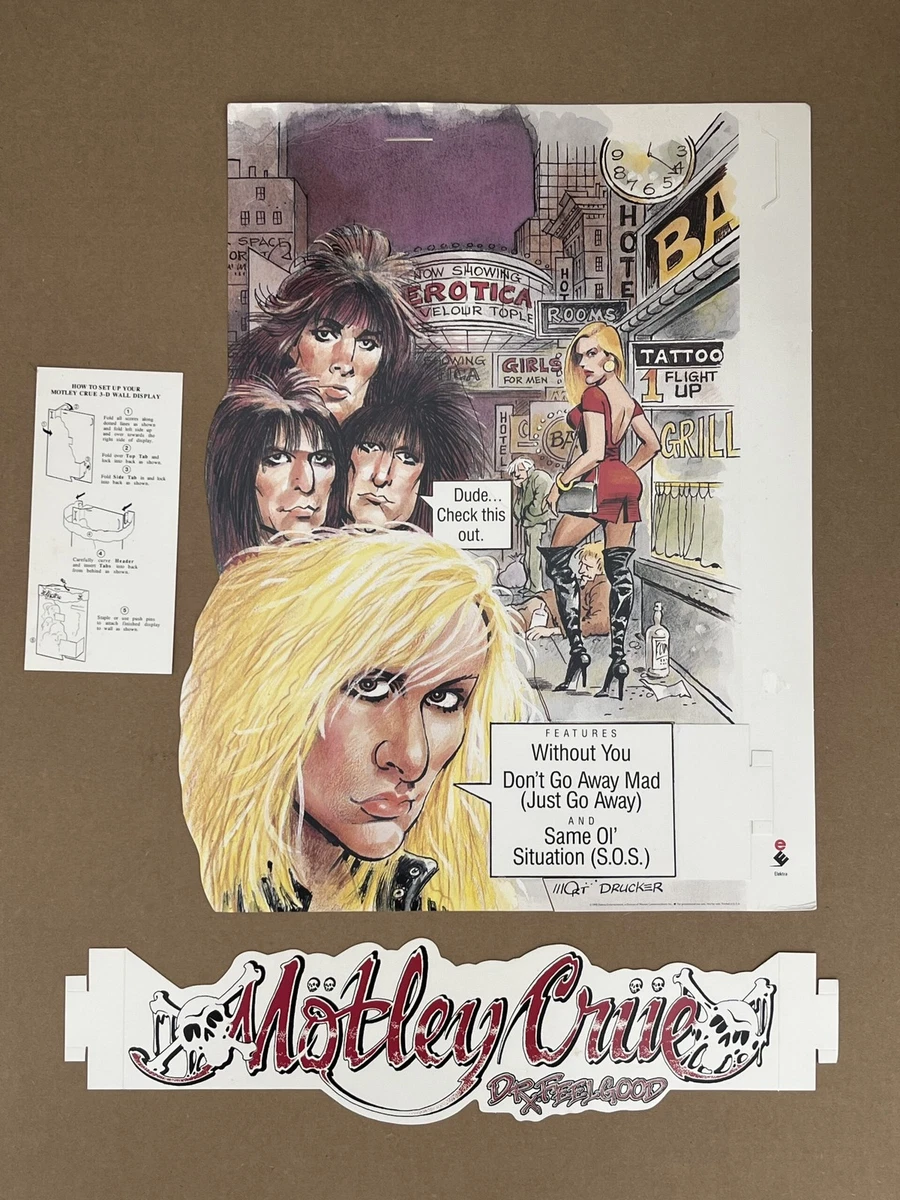Mötley Crüe Memorabilia for sale | eBay