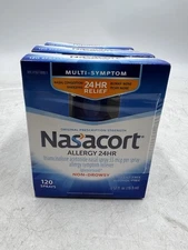 Nasacort 24 Hour Multi-Symptom Allergy Exp 12/2027 Pack Of 4