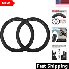 2-Pack 2.50/3.00-18 Motorcycle Inner Tubes with TR4 Valve for Dual Sport Riding