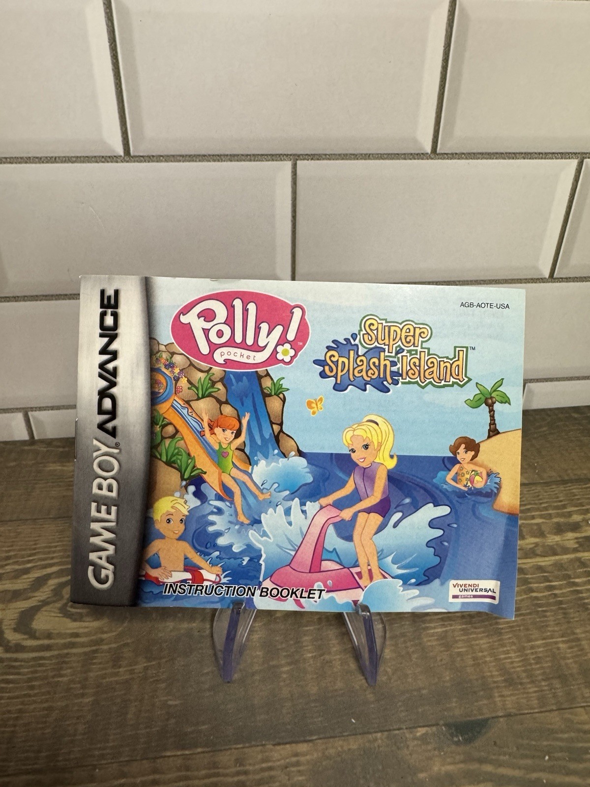 Polly Pocket Super Splash Island - Game Boy Advance GBA Game
