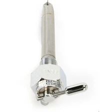 Pingel Smooth Power-Flo Fuel Valve-Inward Facing 180deg 3/8" NPT Hex - 6211-CH