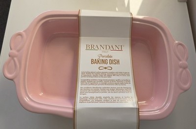 BRANDANI Italy RECHTECK 37,5cm 1,6lt Backform Bogengriff STAUBROSA Neu
