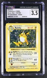 1st Edition Shadowless Raichu | eBay