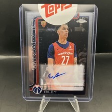 Will Riley [Blue] #RCA-WR Prices | 2025 Topps Signature Class 