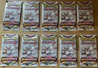LOT DIX 10 BOOSTER DE CARTE POKEMON PACK LOISIR ECHANTILLON ORIGINE PERDUE EB