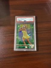 2024 Topps Chrome Tennis Mirra Andreeva Green Sapphire Rookie /125 PSA 10 RC SP