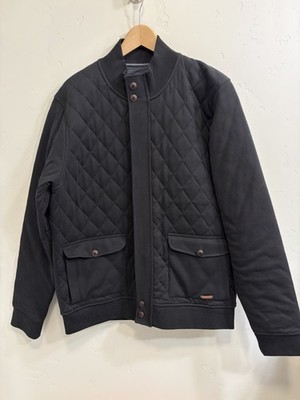 Ted Baker London Men s Sz Small Black Quiltin Jacket Full Zip Quilted Insulated