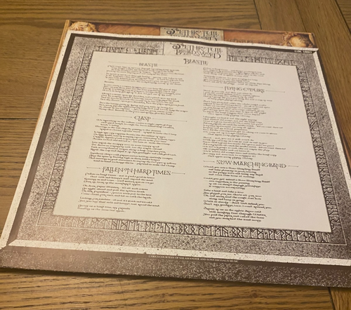 Jethro Tull - The Broadsword And The Beast CDL 1380 with Inner Lyric Sleeve - Picture 4 of 6