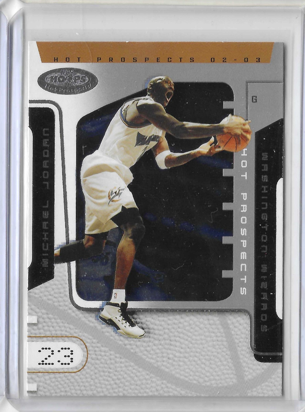 2002-23 Hoops Hot Prospects Michael Jordan #34 Wizards(BR)