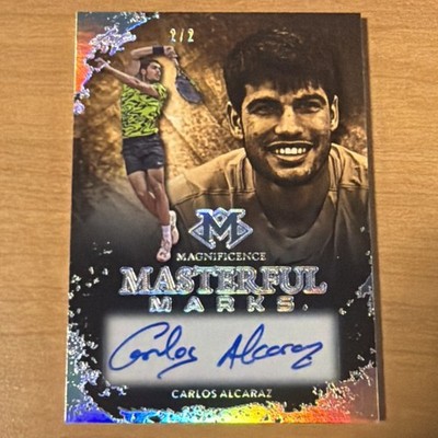 Carlos Alcaraz Leaf Magnificence MAM-CA1 Masterful Marks 2023 /2 Auto