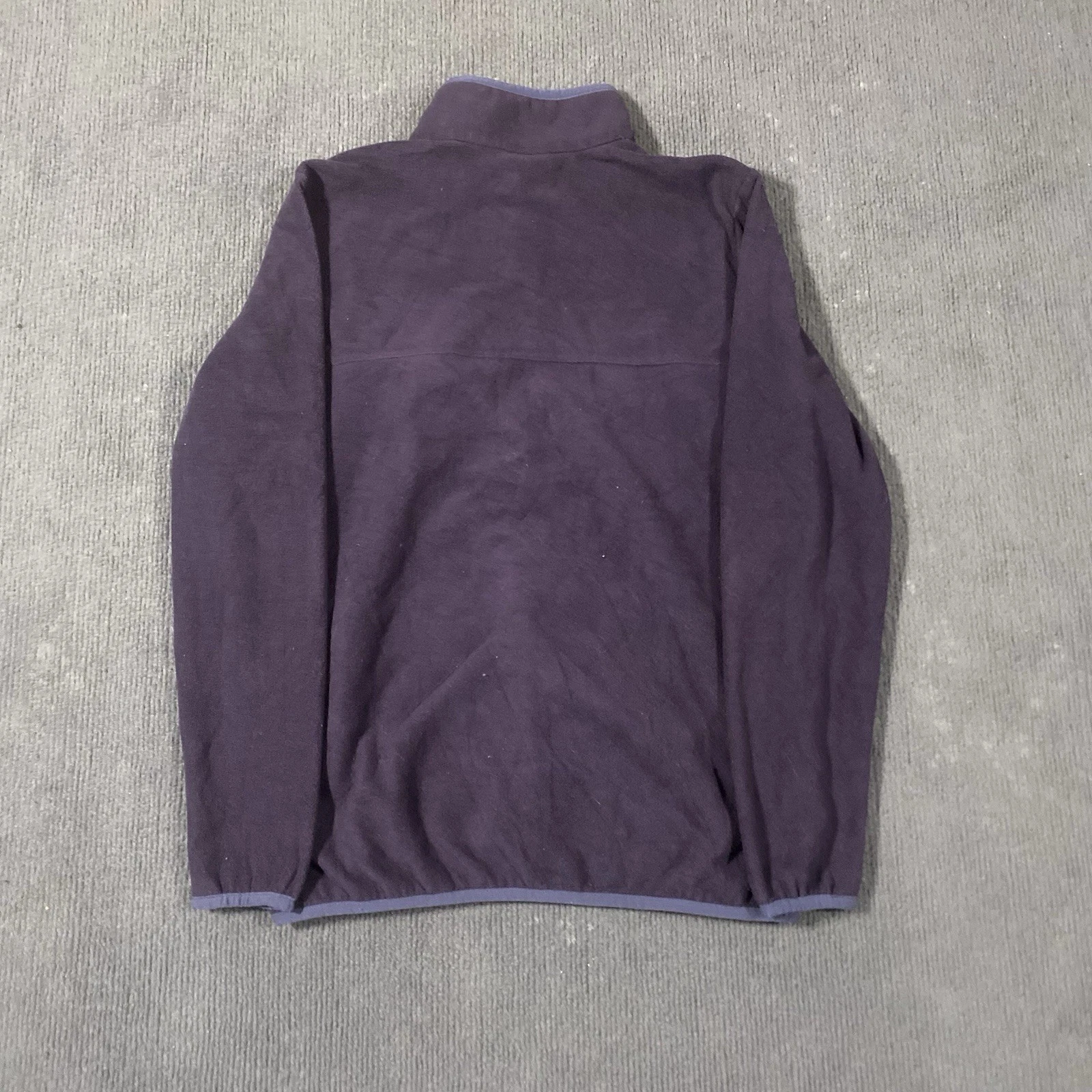 Columbia Mens M Purple Full Zip Fleece Jacket Stand-Up Outdoor Hiking - product detail image 2