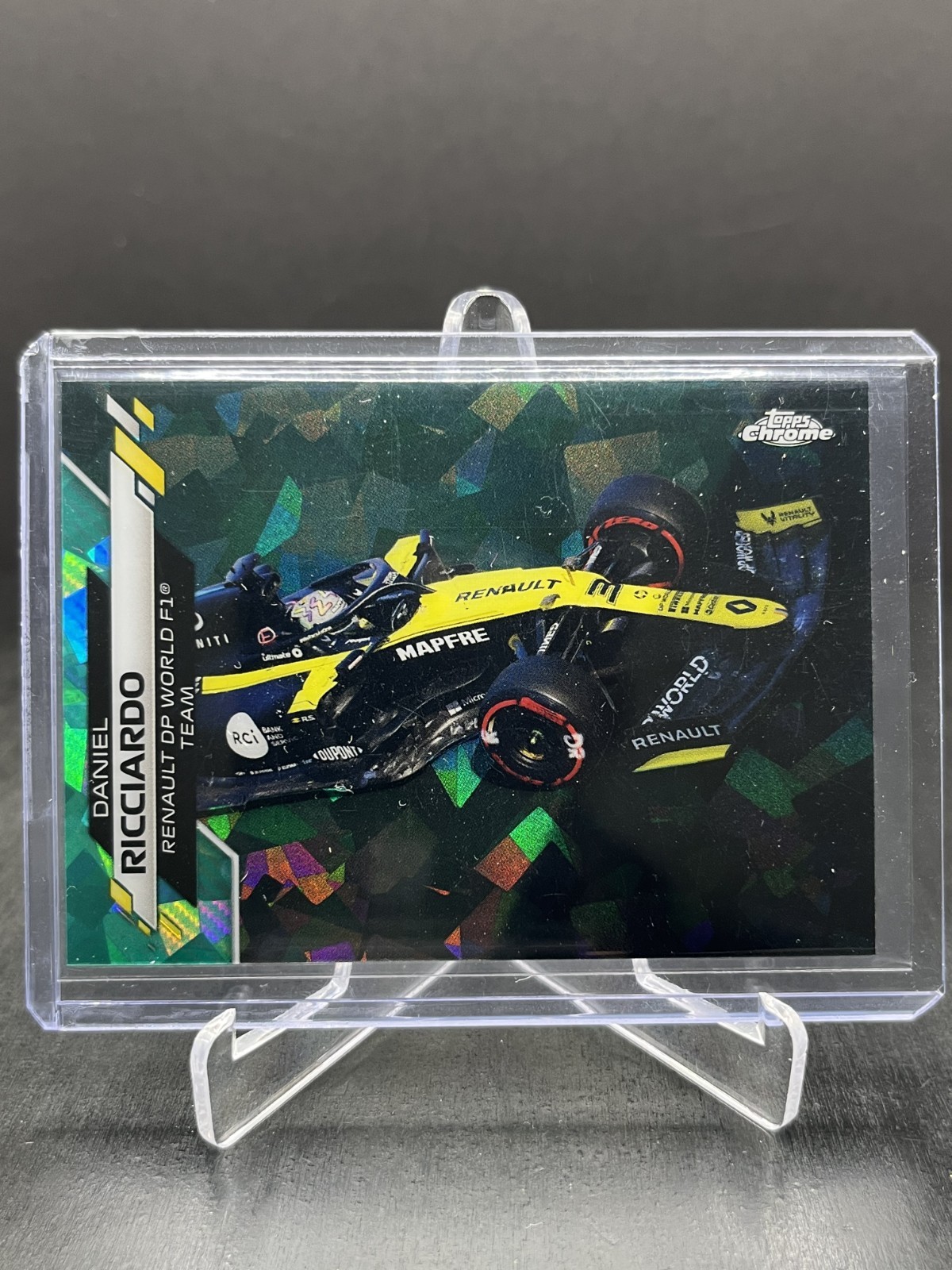 2020 Topps Chrome Sapphire Formula 1 F1 Daniel Ricciardo Aqua 85/99 #29