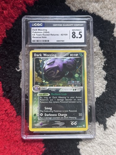 Dark Weezing graded CGC 8.5 for sale on eBay