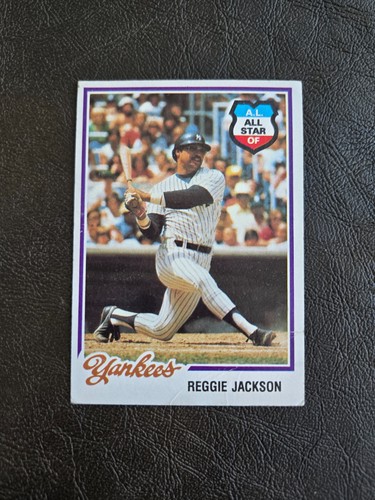 Reggie Jackson #21 1978 Burger King Yankees card