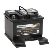 ORIGINAL Renault Dacia Autobatterie Batterie Hi-LIFE 12V 60Ah 600A 7711947964