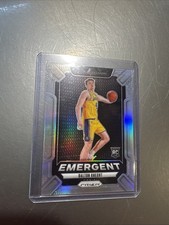2024-25 Panini Prizm Silver Dalton Knecht Emergent RC Los Angeles Lakers #10