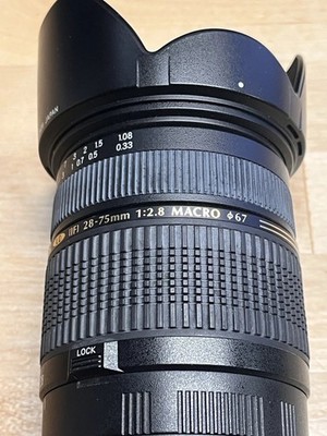 Tamron SP AF2875mm f28 XR Di LD Aspherical IF Macro  Camera Lens for Can G2U