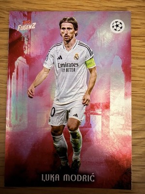   Luka Modrić 1/5 Topps Fugenz UCL 2025 Real Madrid SSP   Ultra Rare