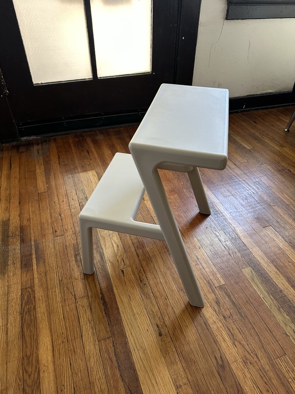 IKEA MÄSTERBY Step Stool By Chris Martin Design Beige Grey Taupe