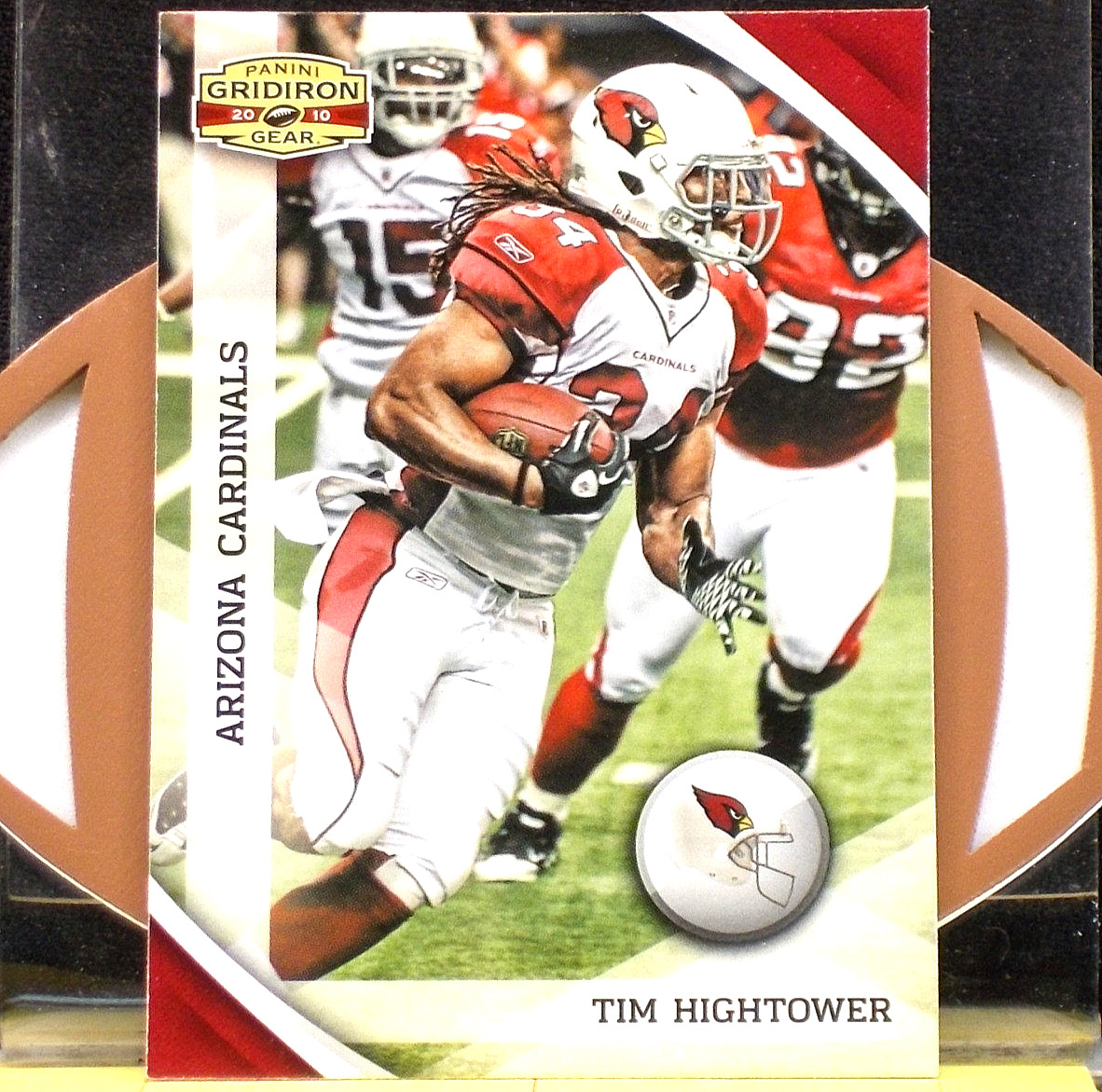 2010 PANINI GRIDIRON GEAR Football Card # 4 *** TIM HIGHTOWER *** Cardinals