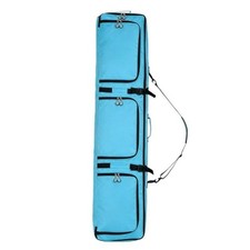 Ski Equipment Bag with Wheels Adjustable Strap Waterproof Large Capacity