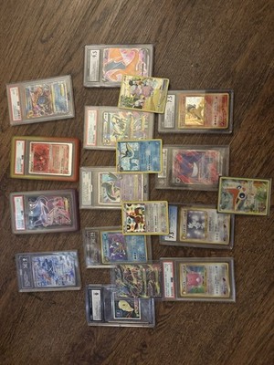 Pokemon Graded Card And Single Lot From All Different Era Psa, AGS, BGS, CGC