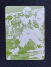 2020 Prestige Printing Plate 1/1 - Jordan Love (RC) #261 Utah State / Packers