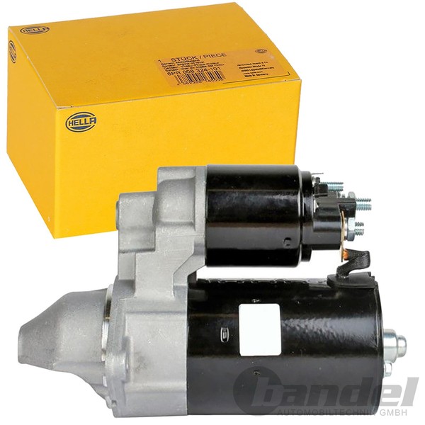 Hella Anlasser Starter 1,1Kw Passend FüR Opel Astra Corsa Meriva Signum Tigra-image