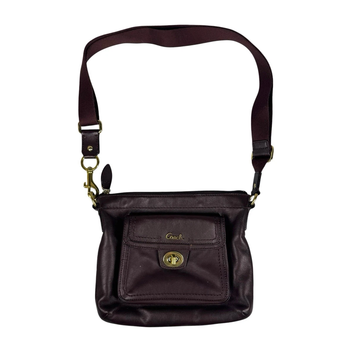 Coach Swingpack Leather Exterior Small Bags & Handbags for Women