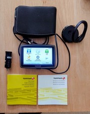 TomTom XL 4.3"  UK & Ireland IQ Routes SatNav Car & Plug in Cable. Working. VGC