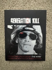 Generation Kill Blu Ray Disc, 2009, 3-Disc Set HBO Mini Series Military Series