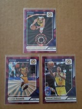 Indiana Pacers 2024/25 Donruss Basketball Purple Lazer 3 card lot/Siakam