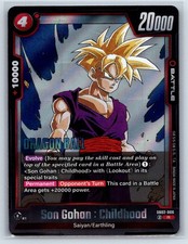 Son Gohan : Childhood SB02-006 R Manga Booster 02 Dragon Ball Super Holo NM