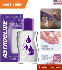 2.5 Fl Oz Personal Lubricant - Water-Based, Moisturizing Toy-Safe Essentials